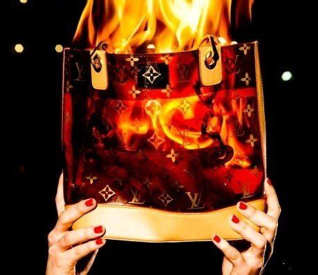 louis vuitton burning stock